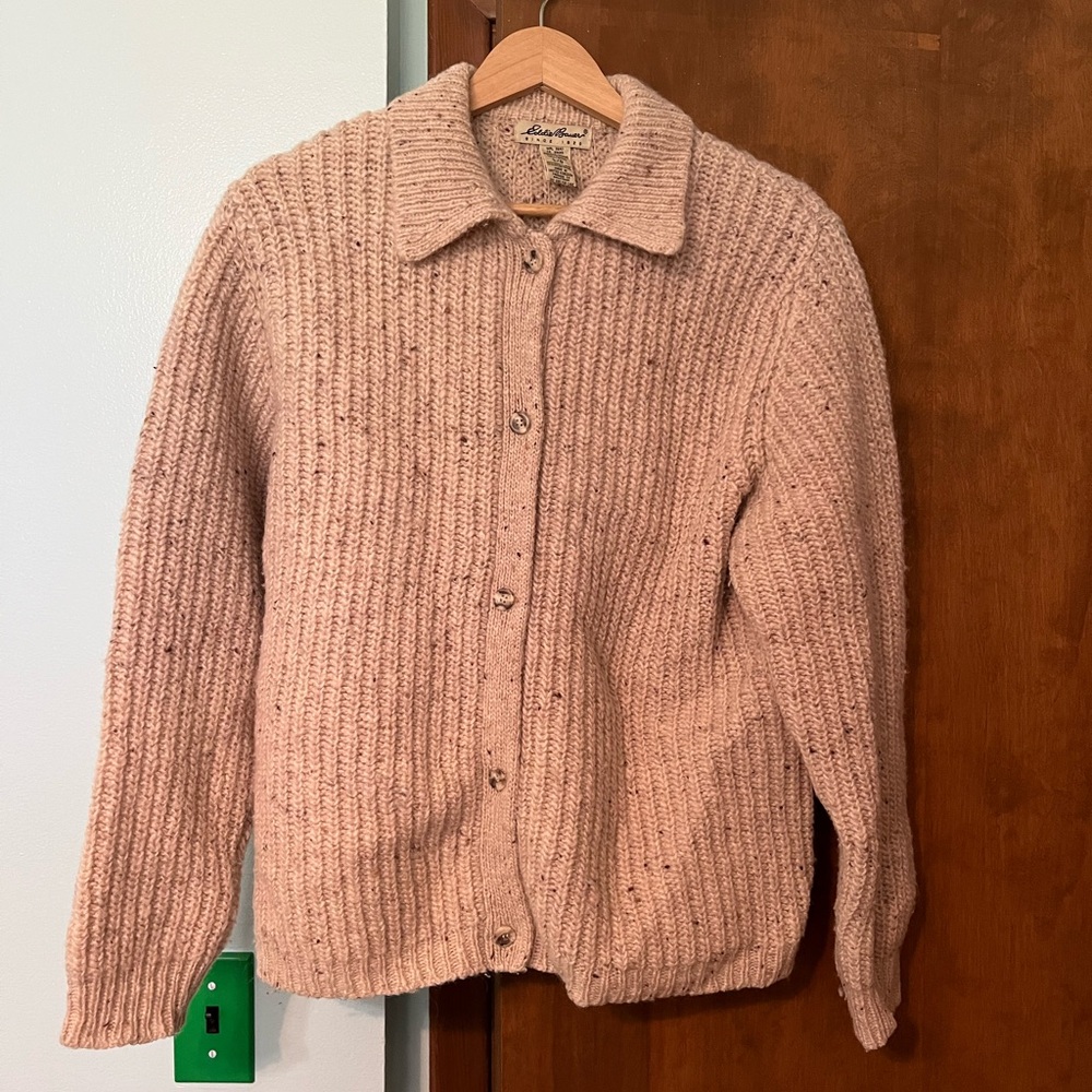 Eddie bauer wool cardigan